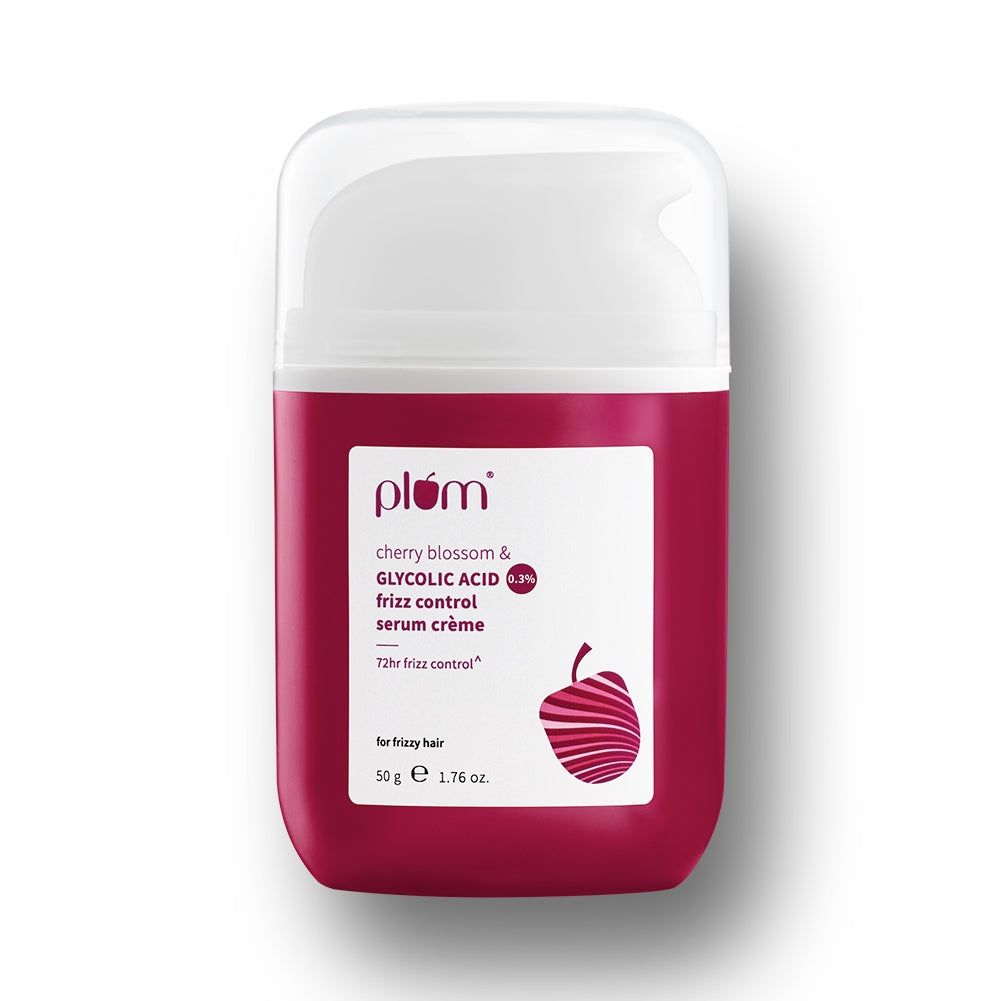 0.3% Glycolic Acid & Cherry Blossom Frizz Control Serum Creme