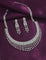 Designer Zirconia Crystal Elegance Necklace Set
