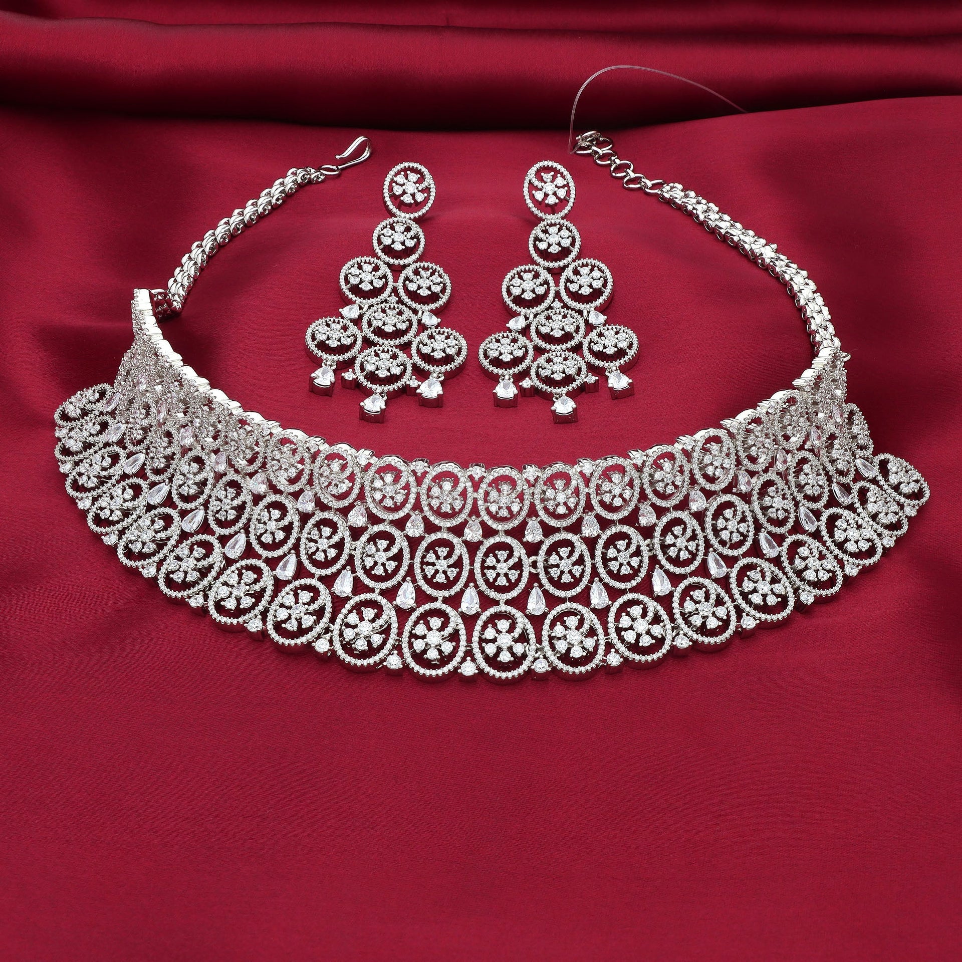 Zirconia Choker Set