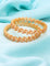 Designer Zirconia Champagne Bangles ZBGL10128