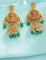 Designer Lakshmi Devi Kempu Necklace Set