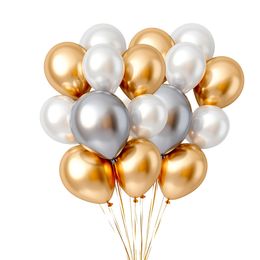 Balloons - Golden & Silver