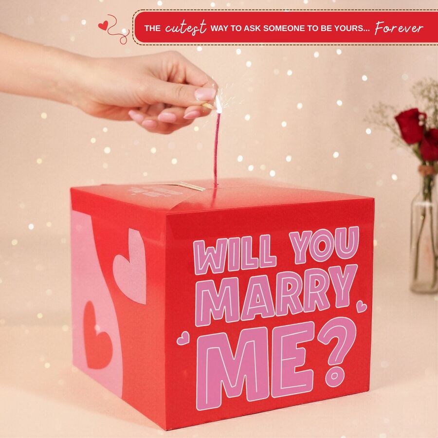 Will You Marry Me? Explosion Hamper