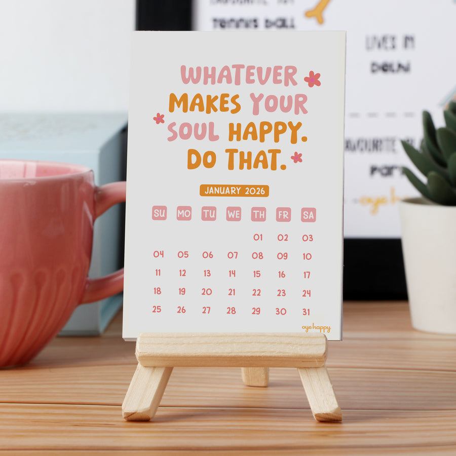 Positive Vibes Calendar - Set of 10