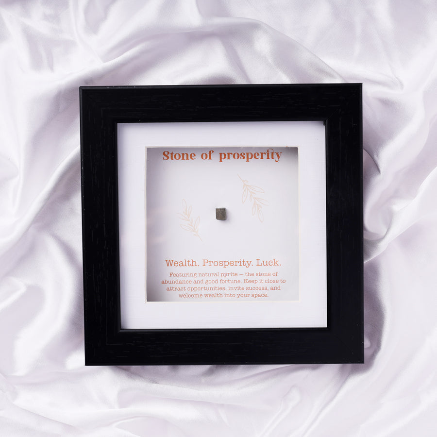 Wealth and Prosperity Stone Frame