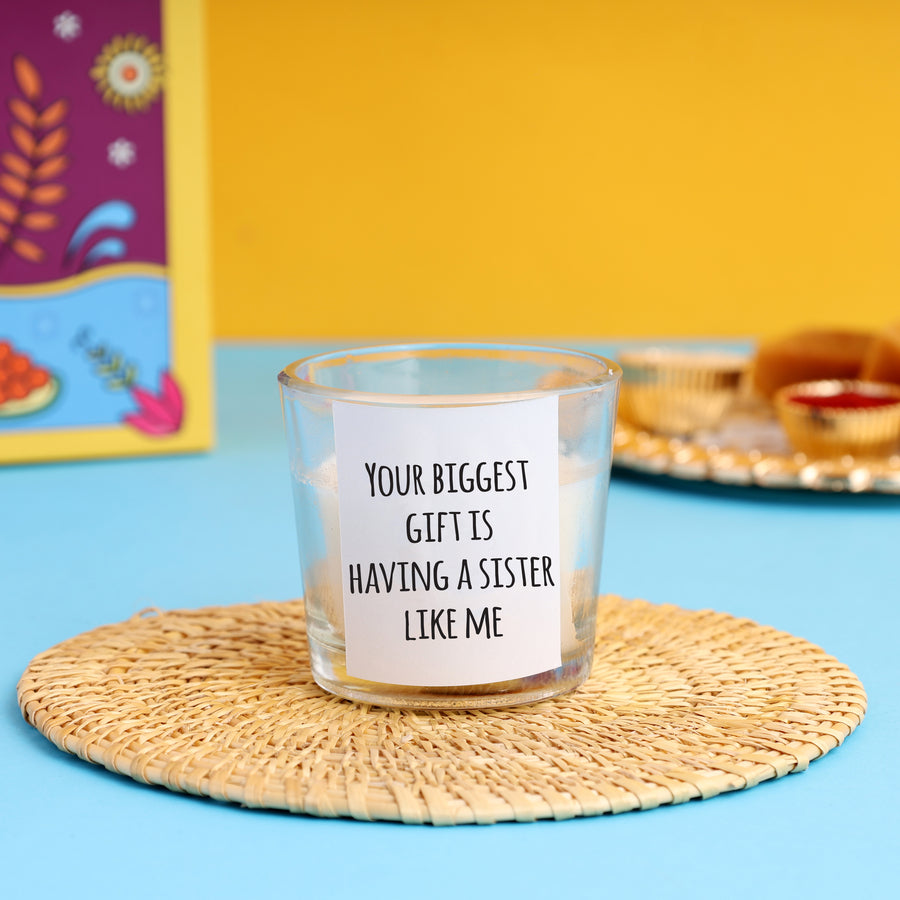 Lucky You Sister Candle