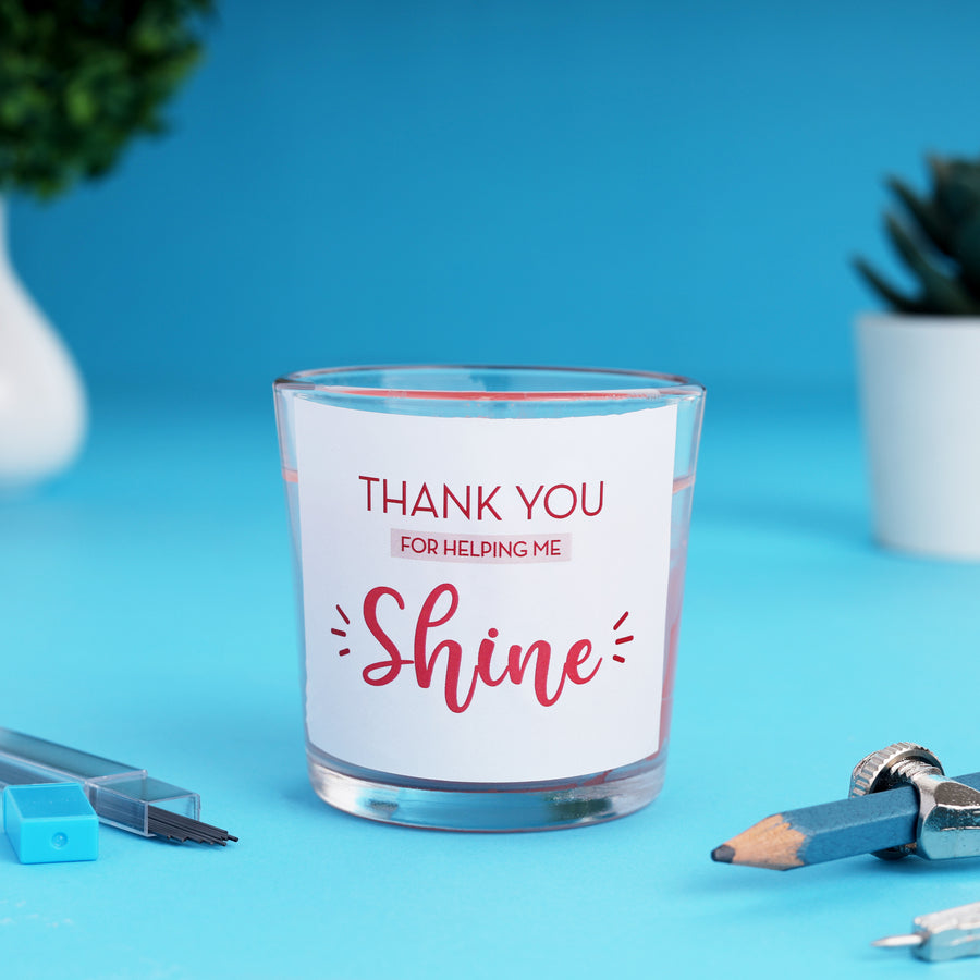 Thank You Teacher Candle (Set of 2)