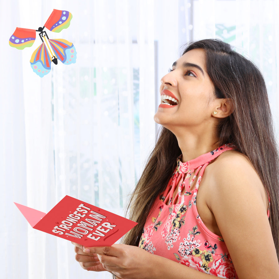 Women’s Day Butterfly Card - Set of 2