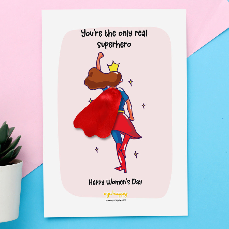 Women's Day Cape Card