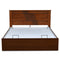 Electra Prime Bed with Semi Hydraulic Storage (Walnut)