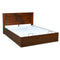 Electra Prime Bed with Semi Hydraulic Storage (Walnut)