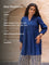 Set of 2 - Sapphire Pintuck Shirt Kurta and Palazzo