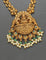 Designer Elegant Lakshmi Devi Matt Kempu Necklace Set