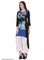 Multicoloured Printed 3/4 Sleeve kurta