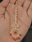 Designer Zirconia Star Shaped Maang Tikka