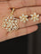 Designer Zirconia Floral Pendant Set