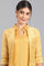 Yellow Mock Layered kurta