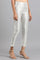 Silver Slim Pants