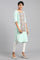 Pink Mandarin Neck Embroidered kurta