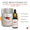 Face Brightening Kit - Saffron & Manjistha for Instant Brightening