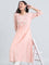 Viscose Bandhani Embriodery A-Line Kurta