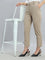 Beige Smart Fit Pant