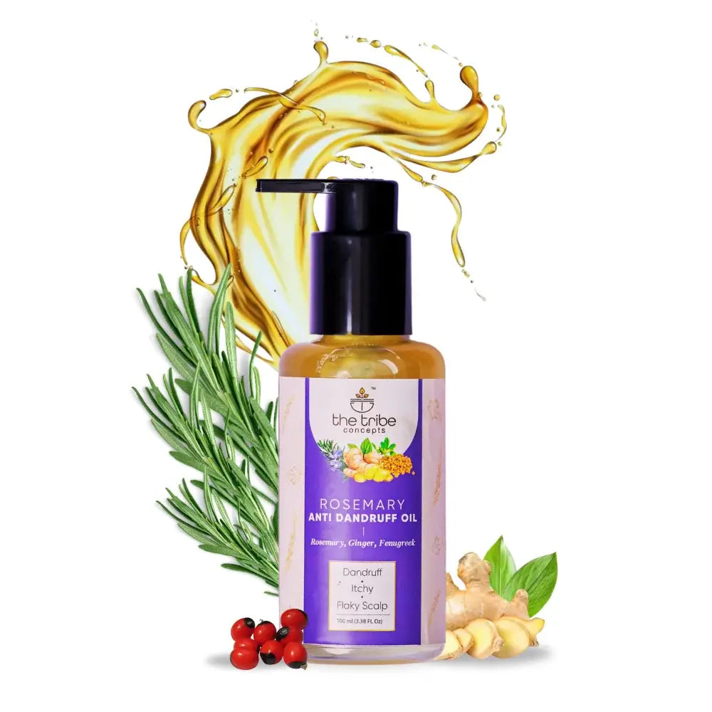 Rosemary Oil - Dandruff, Hair Growth & Frizz Control