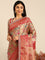 Banarsi silk saree with meenakari jaal , border & hand embroidery on border and readymade heavy blouse