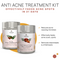 Anti-Acne Treatment Kit - Neem & Sandalwood to Reduce Acne