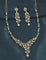 Designer Zirconia Crystal Elegance Necklace Set