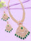 Designer GJ Polish Zirconia Necklace Set