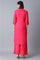 Signature Fuchsia Pink Straight kurta