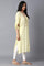 Lemon Yellow Straight kurta