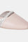 Blush Square Toe Embroidered Flat-WMAURA