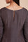 Dark Grey Tussar Solid kurta