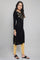 Black Winter kurta