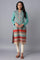 Dark Green Winter Jacquard kurta