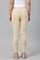 Beige Knitted Cotton Lycra Tights