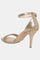 W Gold Whole Foot Woven Design Almond Toe Stiletto-Wbethany