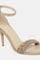 W Gold Whole Foot Woven Design Almond Toe Stiletto-Wbethany