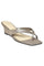 W Textured Gunmetal Square Toe Wedge