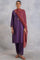 Purple Zardozi Embroidered kurta