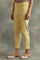 Lemon Yellow Solid Slim Pants