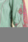 Seas Green Embroidered Kurta, Pants & Dupatta Set