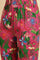 Pink Floral Printed Sleeveless Kurta & Pants Co-Ord Set