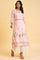 Light Pink Floral Printed Summer kurta