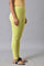 Celery Green Cotton Jersey Tights