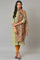 Brown Printed Kota Dupatta