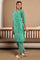 Green Paisley Print Play Pure Cotton Straight Kurta and Straight Pants Co-ord Set