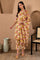 Yellow Floral Printed Keyhole Neck Kurta and Pants Co-ord Set with Dupatta